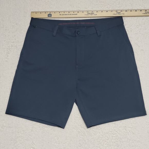 Rhone Men's 9" Commuter Shorts Size 38 Iron Gray Lifestyle Shorts Golf Preppy - Picture 7 of 12